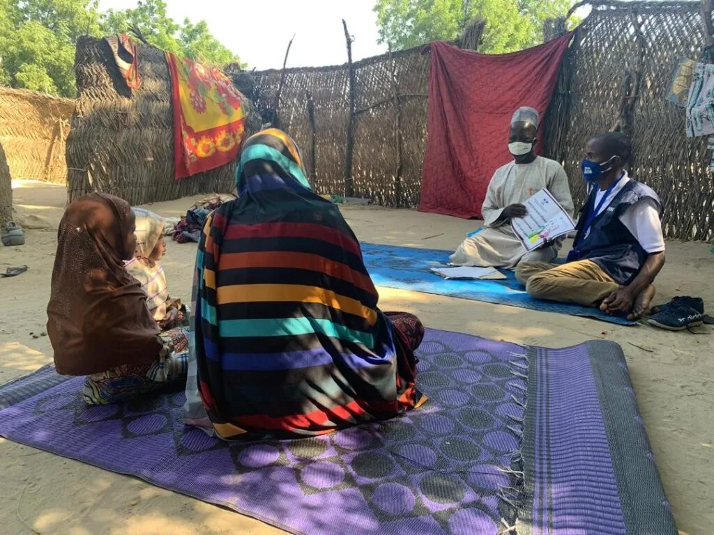 House-to-house sensitization