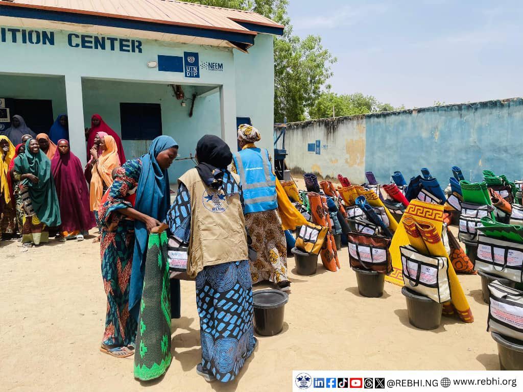 REBHI Distributes Dignity Kits to Vulnerable Women and Girls in Bama LGA